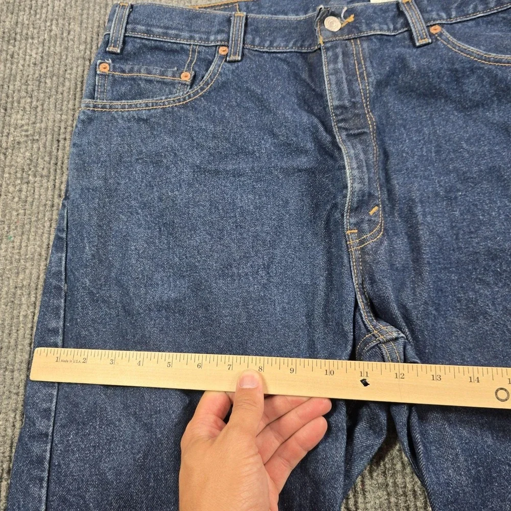 VTG 90s Levi's 505 Jeans Mens 38x30 Blue Medium Wash Regular Fit Straight Leg